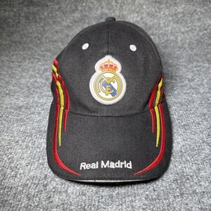 REAL MADRID Officially Licensed Crest Adjustable Strapback Hat Cap Futbol Soccer